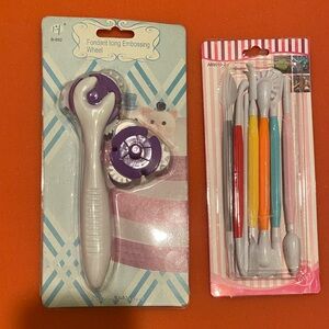 🎂Fondant Icing Embossing Wheel and Modeling Tools Set